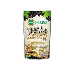 베지밀 검은콩과 16곡 두유 [파우치], 190ml, 90개