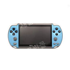 오락실 휴대용 게임기 고전레트로 PSP3000 킹오브파이터 등등, 4.3인치 블루 8G 3000 게임