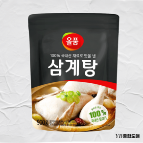 냉동 올품삼계탕 간편조리 900g, 900g x 4개, 4개