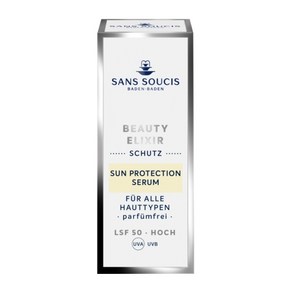 SANS SOUCIS (해외) 독일 산수시 뷰티 엘릭서 SPF 50 선 프로텍션 세럼 15ml, 1개