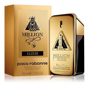 Paco Rabanne 파코라반 1 밀리언 엘릭서 오드퍼퓸 포 멘, 1개, 50ml