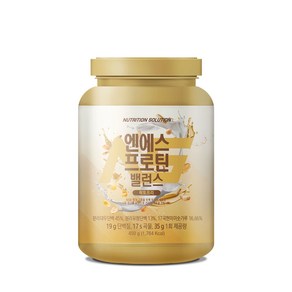 NS 유당제로 프로틴 밸런스 락토프리 동식물성 단백질쉐이크 곡물맛 1통 450g, 1개