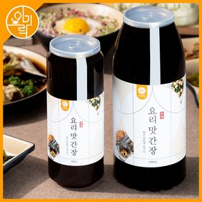 이미락 수제 요리 맛간장/간장게장 및 저염 만능소스(캔 제품), 1L, 1개