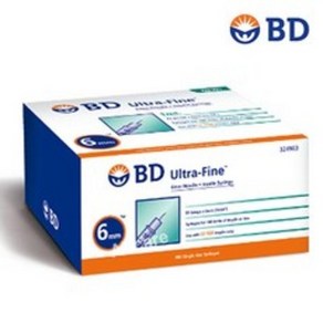 BD 울트라 파인2 인슐린 주사기 31G 6mm [0.3ml 0.5ml 1ml] 100개