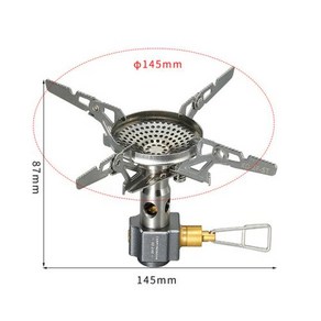 CAMPINGMOON XD2F 야외 분리형 캠핑 난로 분리된 가스 난로 하이킹 등산 쿠커 캠핑 스토브 33kw, 2) XD2NE, 없음