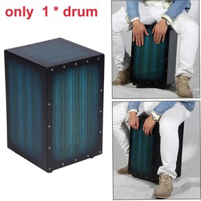 드럼 연습용 나무 상자 Cajon 손 Persussion 악기 Stings 고무 피트 30*31*48cm 액세서리 부품에 대 한