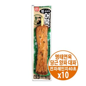 한성 찐한 추억 어묵바 100gx10팩 / 아이스팩+보냉팩 포장 발송, 100g, 10개