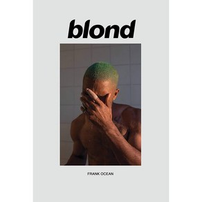 노 브랜드 Frank Ocean 포스터 Blond Album Cover Music Channel Blonde 미학 룸 벽 Decor 액자 프리미엄 실크 Art Print by Inkvo 0617