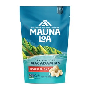 Mauna Loa 드라이 로스티드 마카다미아 하와이안 씨 솔트 113 g