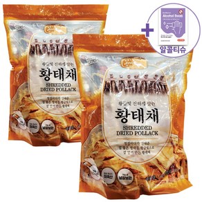 코스트코 마마스초이스 황태채 480G X 2 + 더메이런알콜티슈, 2개