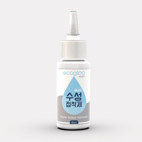 에코글루(ecogloo) 수성접착제 50ml 섬유 가죽 수성본드, 1개