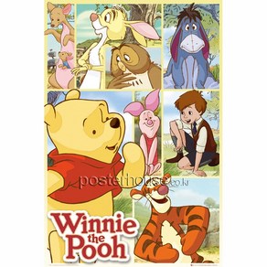 MAXI Poste 포스터 61x91 - 위니 더 푸 Winnie The Pooh: Gid, 포스터만구매