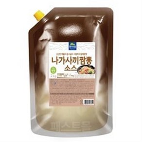 면사랑 나가사끼 짬뽕소스, 1개, 2kg