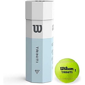 Wilson Wilson[윌슨] 경식볼 TRINITI TBALL 4 BALL CAN [트리니티 티볼 4볼 강] 공인 ITF / USTA 1캔 4구들이 WRT115200 윌슨, 1개