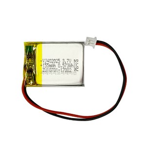 YJ 리튬폴리머배터리 KC인증 충전지 3.7V YJ402025 160mAh, 1개, 1개입