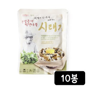 윤영근의 착한나물 맨밥에 비벼먹는 나물 시래기, 10개, 80g