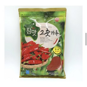 참맛 고추나라 청결고추가루, 1kg, 1개