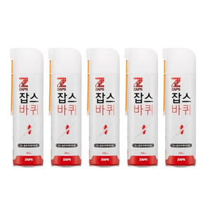 잡스 울트라에어로솔 살충제, 500ml, 5개