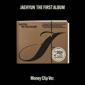 [NCT] 재현 1집 J (Money Clip Ve.) / 스티커5종+가사지접지포스터+접지포스터+폴라로이드+포토카드+커버+북클릿