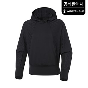 와이드앵글 공식 여성 WL 모노그램 JQD믹스 후드 티셔츠 L WWU22204Z1 (정상가:199 000)