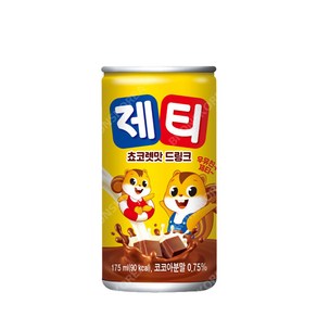 동서 제티 쵸코렛맛 드링크 175ml X 30캔 초코음료 1박스, 30개