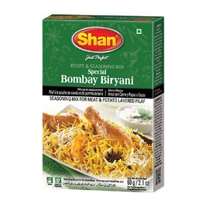 SHAN SPECIAL BOMBAY BIRYANI MASALA 스페셜 붐베이 비리야니 마살라 (65g) (향신료)