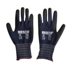 BESTO-장갑 LATEX GRIPMASTER BESTO-LGM NAVY/S, 1개, 상세 설명 참조