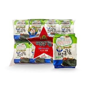 해동 도시락짱구김(4g)조미김 파래김