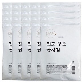 해우촌 진도 구운 곱창김 12g, 20개