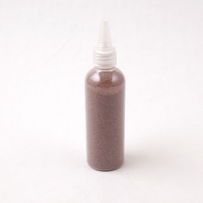 [아이디몬] 색모래 모음 1개 100ml 샌드아트용 수업용 색깔 모래 색모레 만들기, 밤색