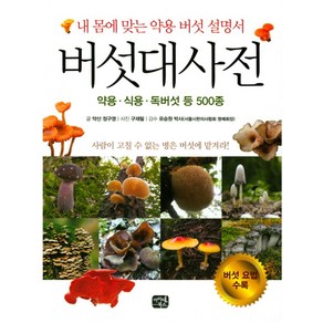 버섯대사전:내 몸에 맞는 약용 버섯 설명서 | 약용ㆍ식용ㆍ독버섯 등 500종