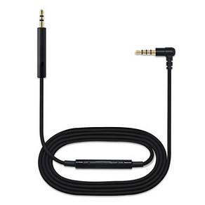 Headphone Replacement Cable fo Sennheise PXC 550 PXC 480 3.5mm to 2.5mm Headset Auxiliay Cod C, 1개, Black