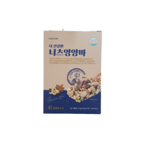 김규흔 한과 더 건강한 너츠 영양바 총25개입 (5개입 x 5), 40개, 25g