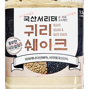 태광선식 국산 서리태 귀리쉐이크 1.5kg, 1개