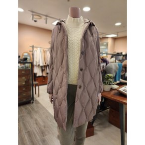 BCBG O 웨이브 퀼팅 다운 B3DAF821 -72 [M/BEIGE]