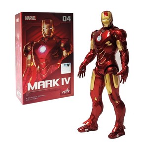 마블 아이언맨 MARK IV 피규어 10cm / IRON-MAN MARK 04, 1개