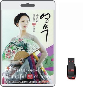 USB 송소희 얼쑤 19곡 휴대용라디오 민요 mp3 노래 음반 아름다운 콘서트 배띄워라 매화타령 창부타령