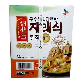 해찬들 재래식된장골드 14kg 대용량, 1개