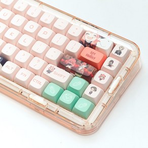 XDA 스파이패밀리 키캡 PBT 염료승화 아냐 레오폴드 한성 필코 키보드, 스파이패밀리 아냐 키캡 번들