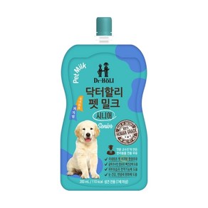 닥터할리펫밀크 시니어 1박스(10개), 10개, 200ml