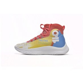 Under Armour Curry 4 Flotro 미끄럼 방지 내마모 실전 농구화 오색