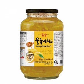 꽃샘 꿀유자차 2kg, 1개입, 1개