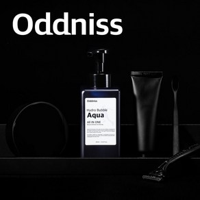오드니스 하이드로 버블 아쿠아 올인원 클렌저, 1개, 493ml