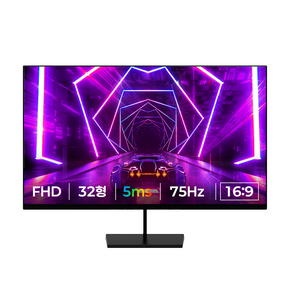 큐빅스 32인치 FHD 모니터 IPS패널 75HZ 게이밍 내장스피커 CX-320F75 무결점, 80.58cm, CX320F75 무결점