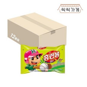 /씩씩가게 홈런볼 128g x 12ea 한박스, 12개