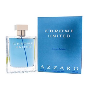 남성향수/Chome United by Azzao 3.4 oz EDT fo men, 1개, 100ml