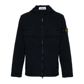 [스톤아일랜드] 24SS 스톤 아일랜드 가죽 자켓 801542610 V0020 Fee Navy Blue