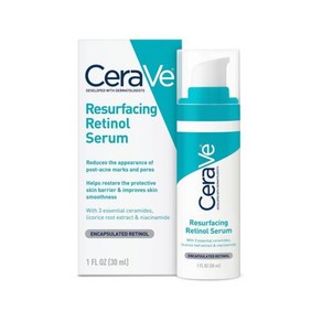 세라비 크림 ceave CeaVe 리서페이싱 레티노일 페이스 세럼 1 Fl. Oz. 202271, 1개, 30ml