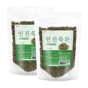 갑당약초 인진쑥환 1200g(600gX2개) 국내산 쑥, 2개, 600g