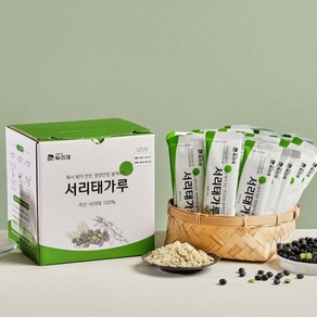 싸리재 검은콩가루 서리태가루(스틱포장) 25g 30봉지, 30개